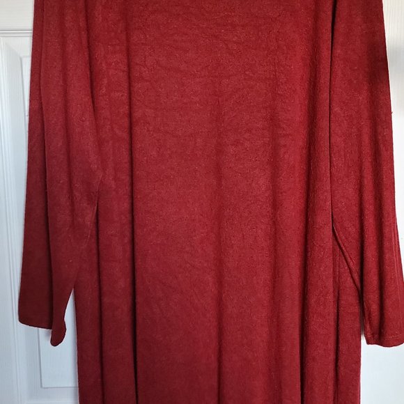 XXL Women's Long Rust Red Duster - Picture 5 of 6